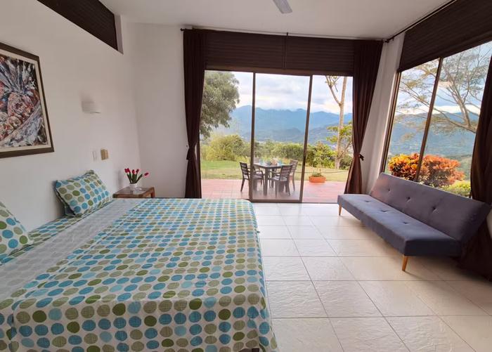 Descanso con vista abierta
