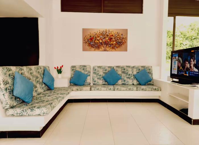 Sala para compartir en grupo